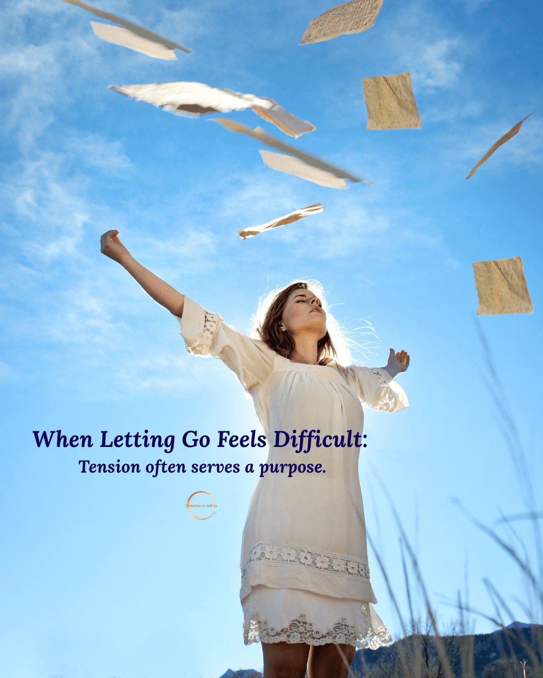 Letting go is not always relief