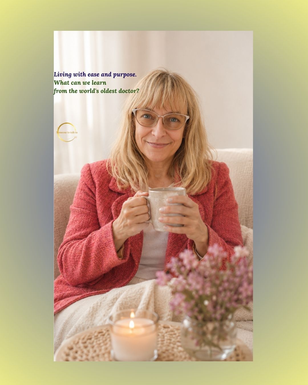 Energy comes from well-being, not just from a watch